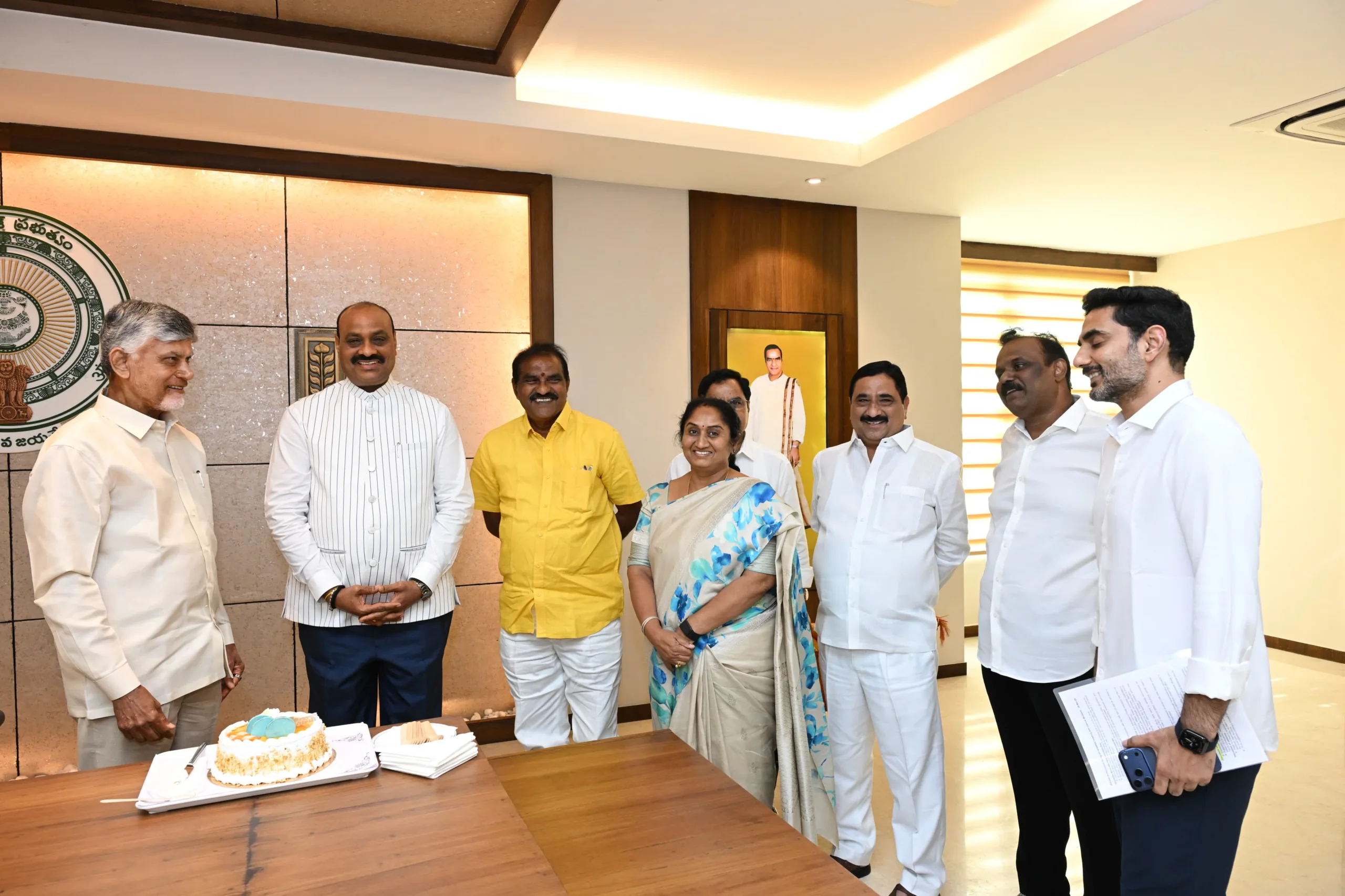 మంత్రి అచ్చెన్నాయుడు జన్మదిన వేడుక