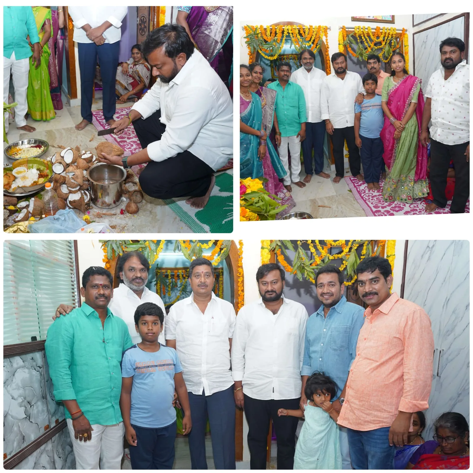 వడ్డెరపాలెంలో ఘనంగా గృహప్రవేశ వేడుక