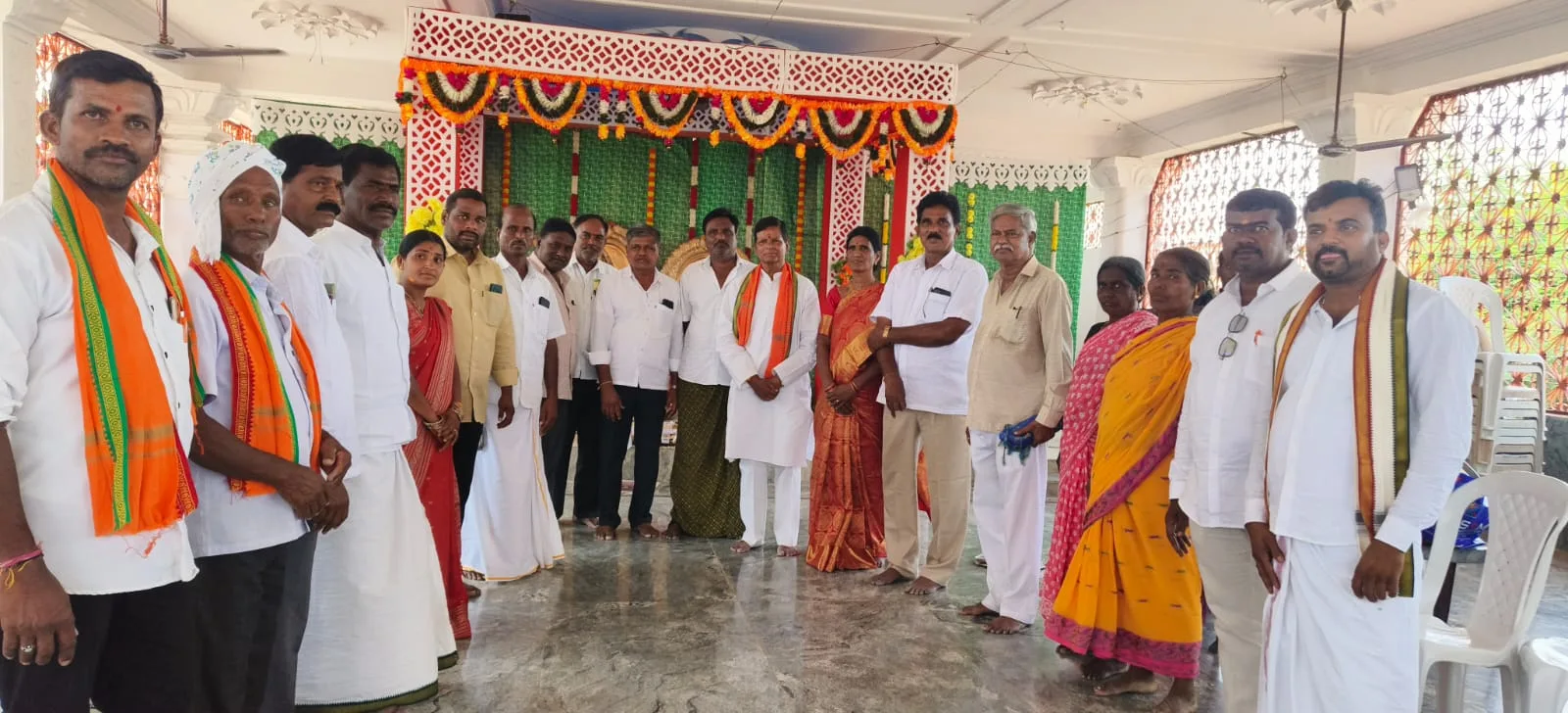సీతారాముల కళ్యాణ మహోత్సవ కార్యక్రమంలో పాల్గొన్న చిన్నారెడ్డి