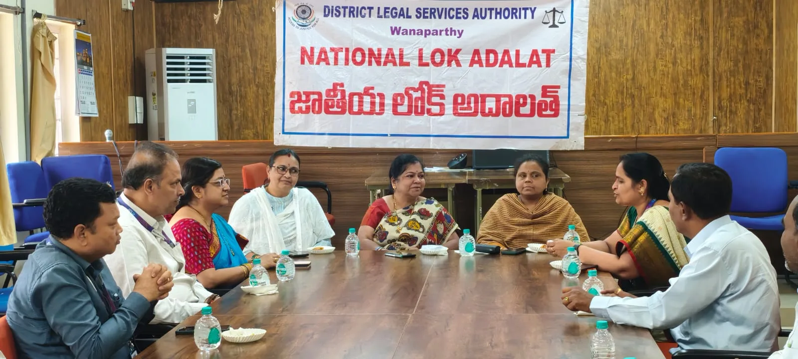 వనపర్తి జిల్లా లోక్ అదాలత్ లో 5625 కేసులు పరిష్కారం…………. జిల్లా న్యాయమూర్తి ఎం.ఆర్. సునీత