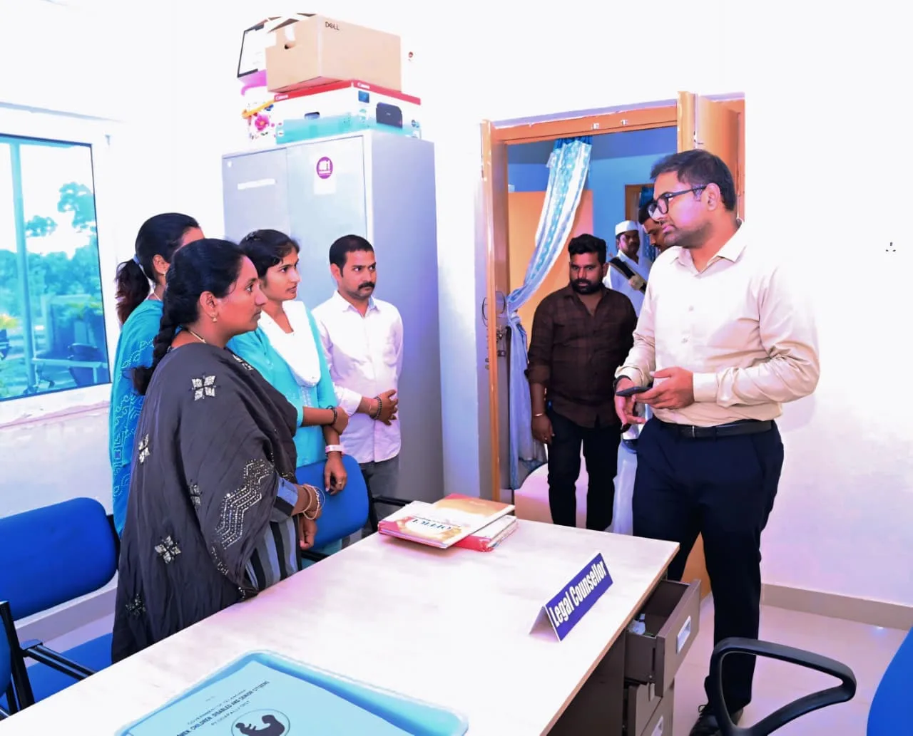 హింసకు గురవుతున్న మహిళలకు సఖీ సెంటర్ ద్వారా సేవలు…..