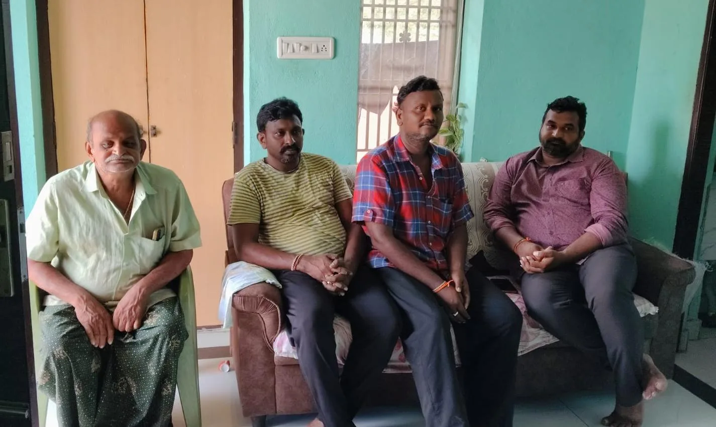 రామ సుబ్బారెడ్డి కుటుంబ సభ్యులను పరామర్శించిన అనూప్ రెడ్డి