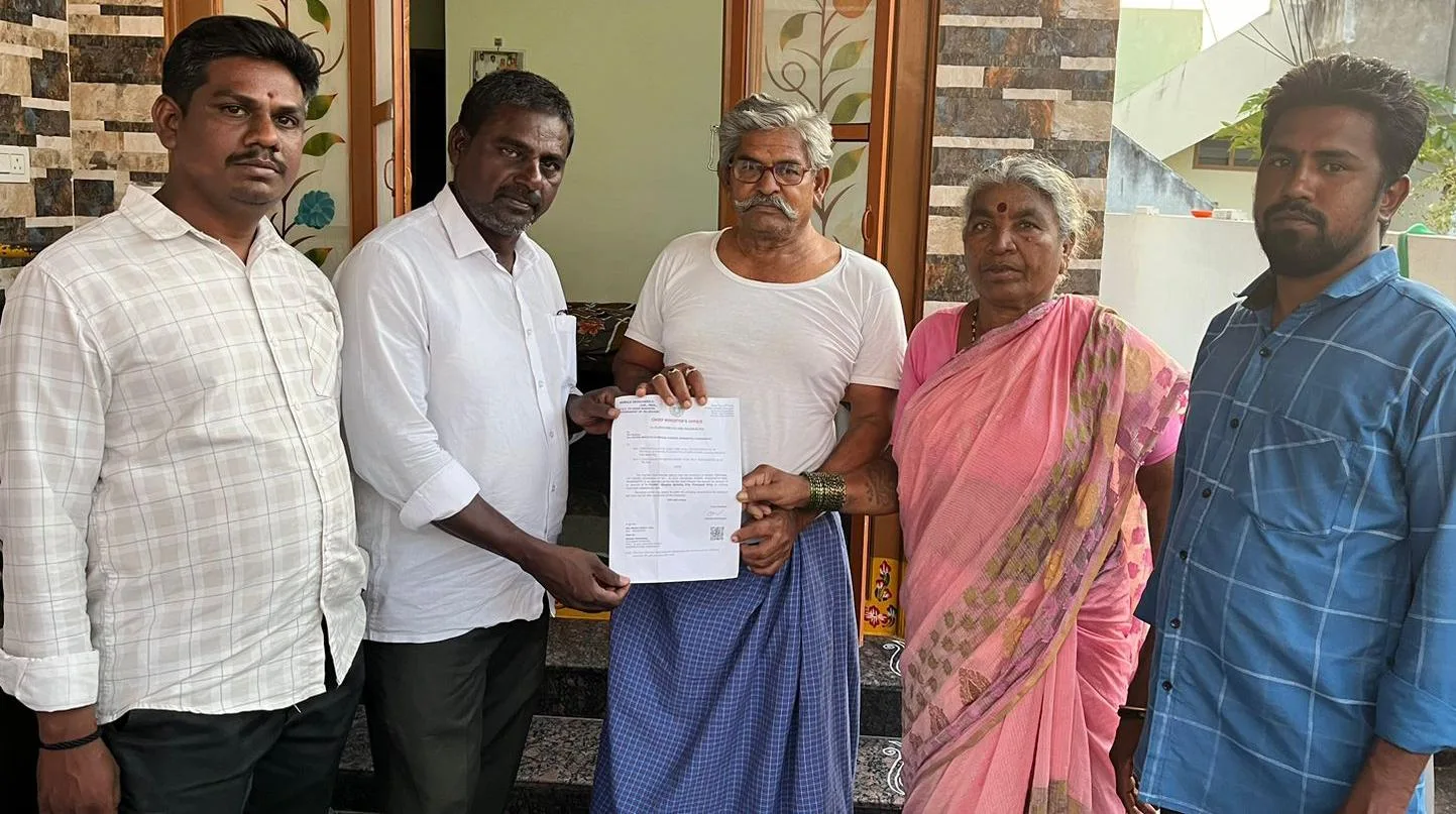 75 వేల ఎల్ఓసి చెక్కును మంజూరు చేయించిన ఎమ్మెల్యే