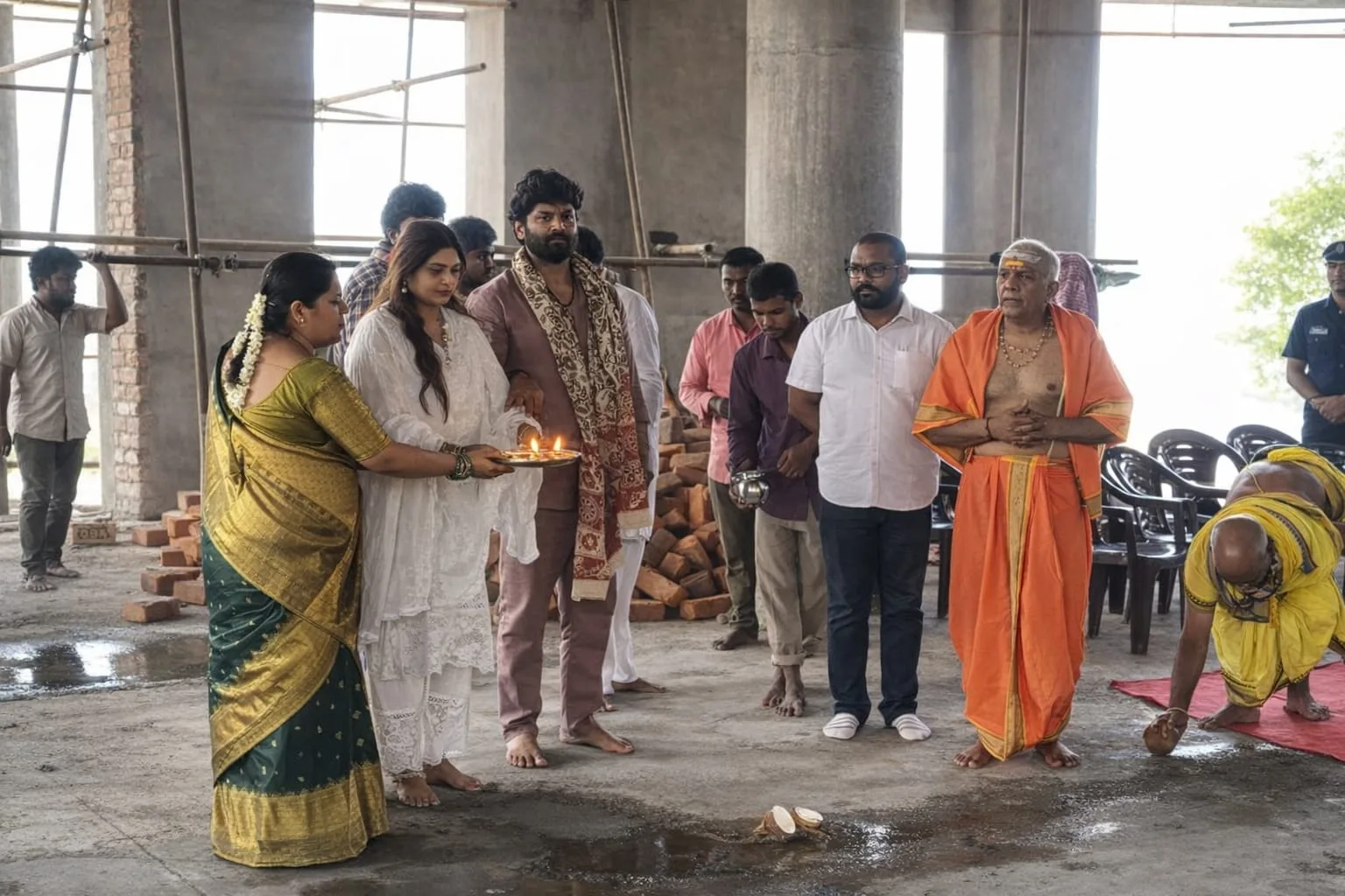 బి పవర్ హౌస్ గుట్టపై ధనుర్ బాణా ఆంజనేయ స్వామి దర్శనం, ఎమ్మెల్యే రాజ్ ఠాకూర్ దంపతుల ప్రత్యేక పూజలు