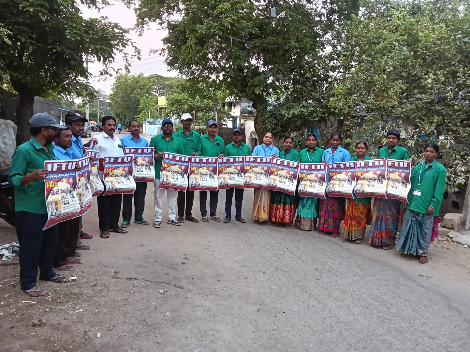 లేబర్ కోడ్స్ రద్దుకై పోరాటం ఉధృతం చేయాలి, 140వ. మే డే పిలుపు….