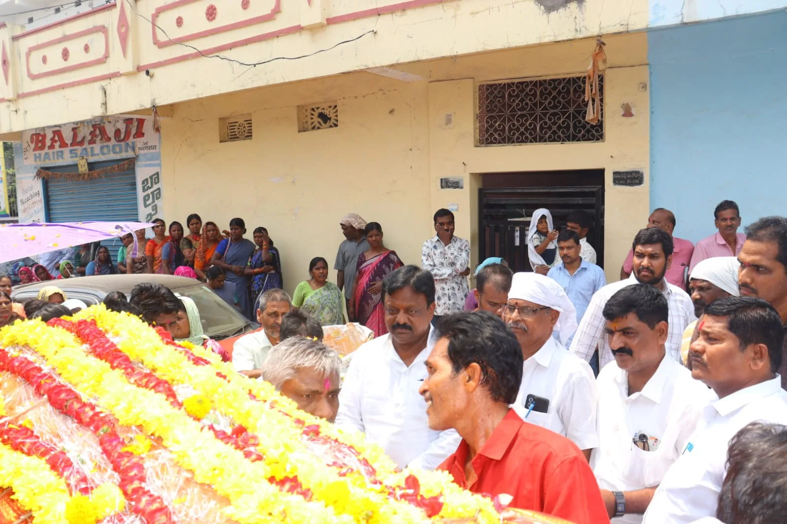 కుత్బుల్లాపూర్ నియోజకవర్గంలో గాంధీ నగర్ అధ్యక్షులు జల్ద రాఘవులు