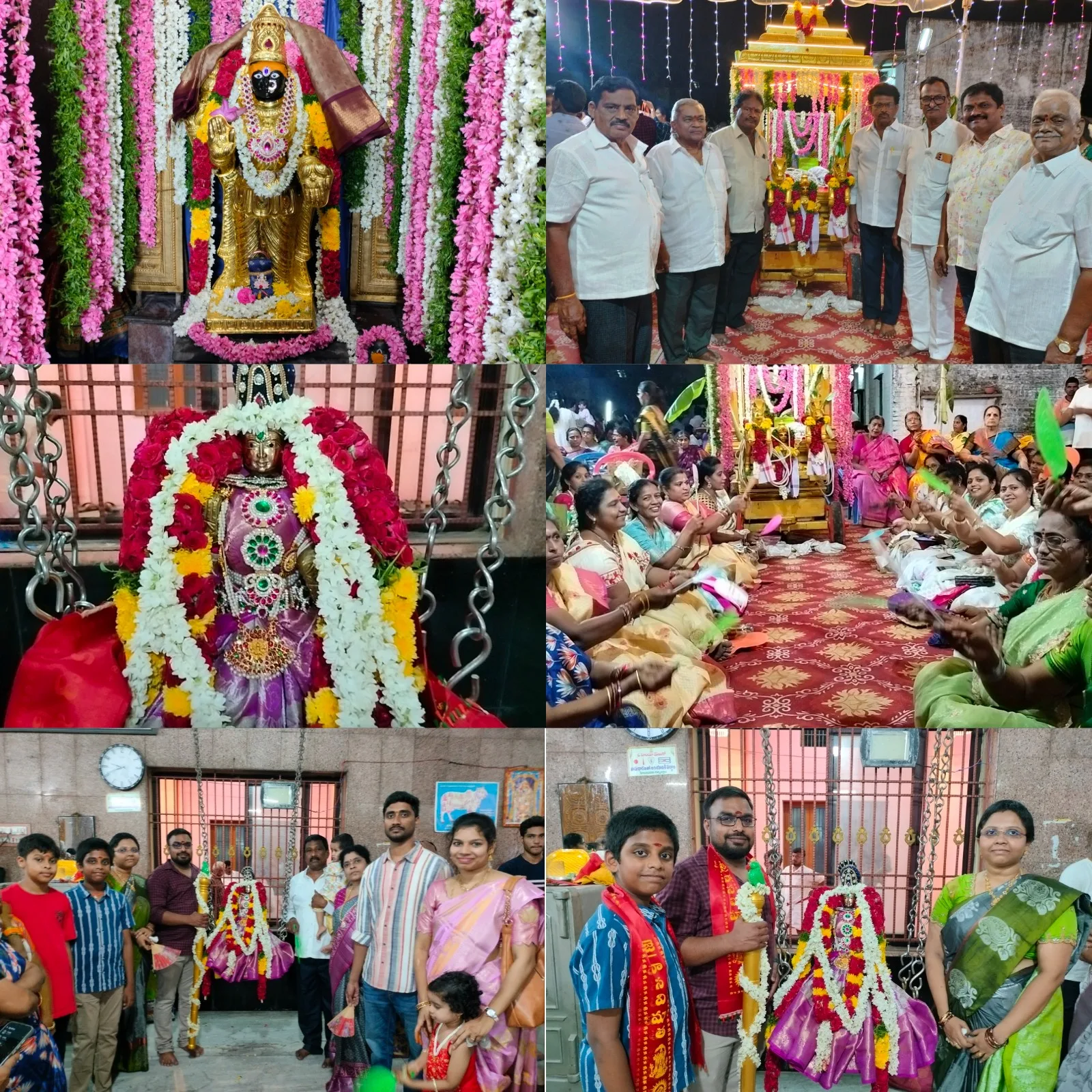 బంగారు చీరతో శ్రీ వాసవిఅమ్మ వారు