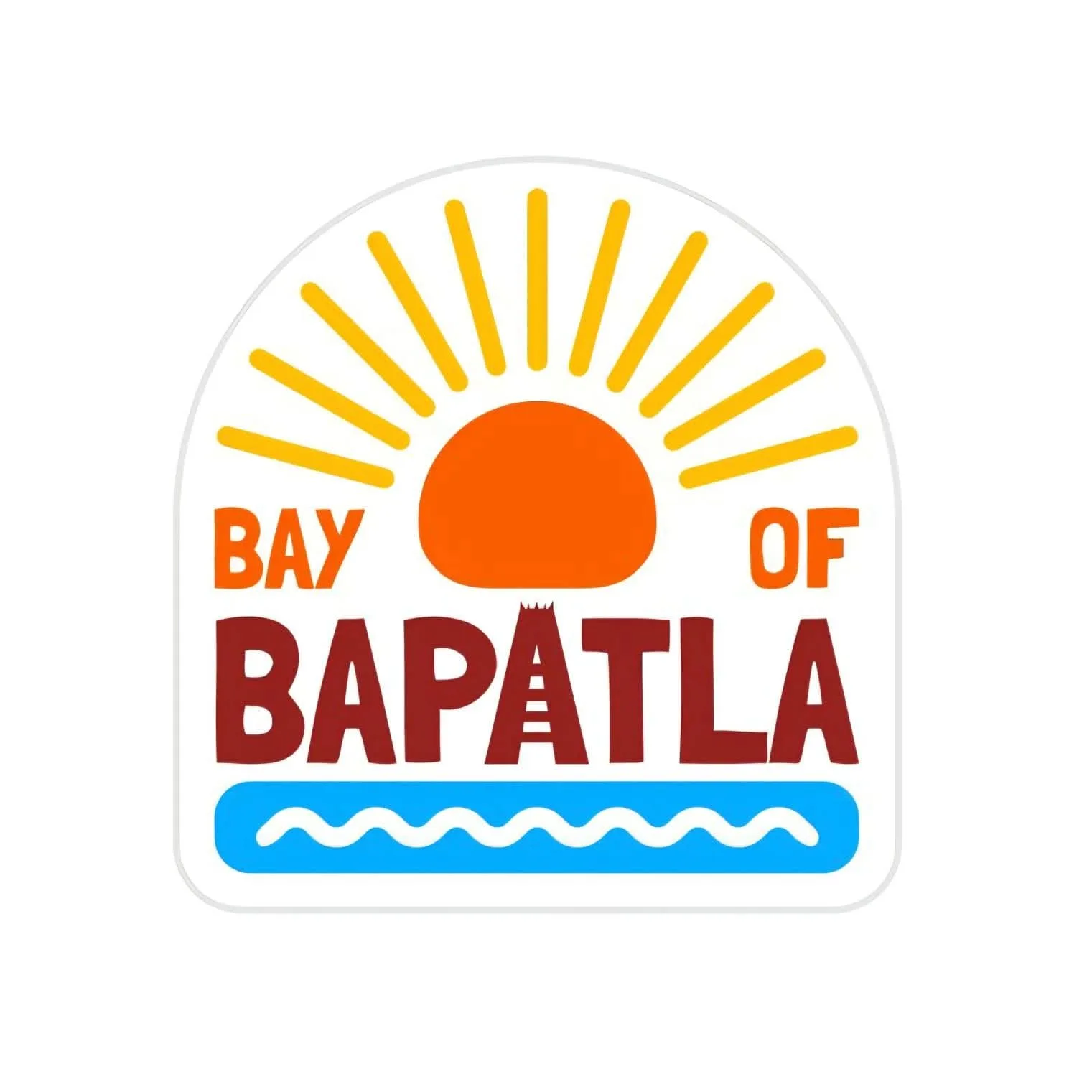 బాపట్ల పర్యాటక ముఖచిత్రంగా “Bay of Bapatla” లోగో