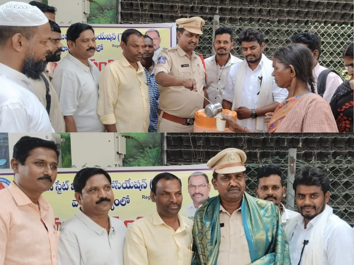జర్నలిస్టుల సేవా కార్యక్రమం అభినందనీయం: సూర్యాపేట సిఐ వెంకటయ్య