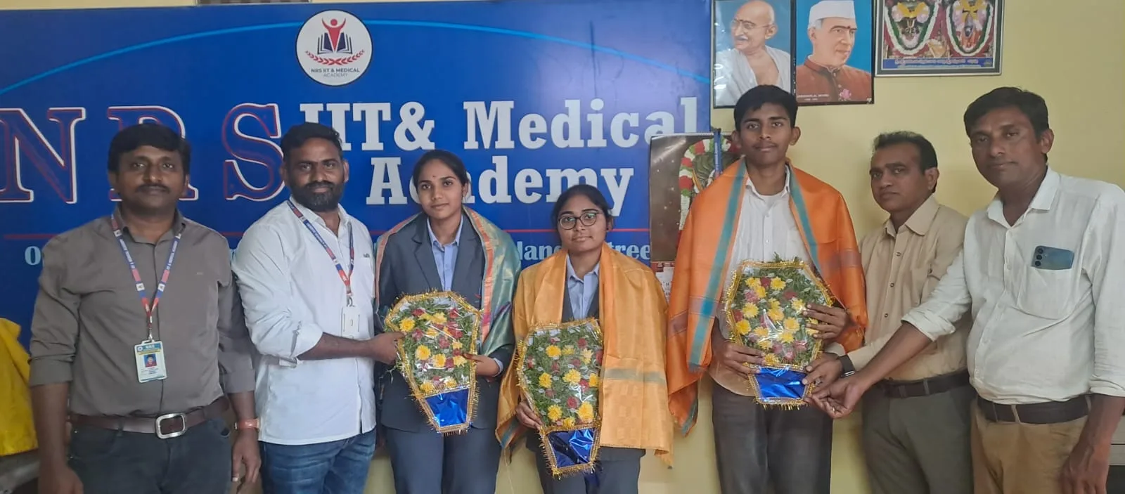 ఎప్ సెట్ లో కోదాడ ఎన్ ఆర్ ఎస్ విద్యార్థుల