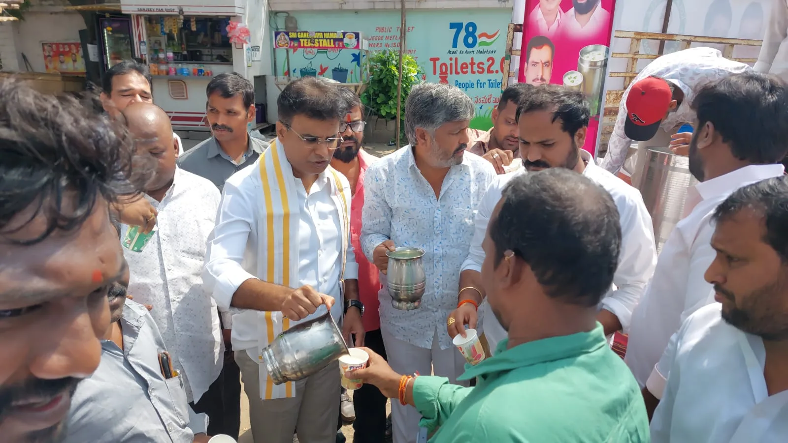 మజ్జిగ తాగండి… ఆరోగ్యంగా ఉండండి : బిఆర్ఎస్ ఎల్పి విప్, ఎమ్మెల్యే కేపీ.వివేకానంద్ …