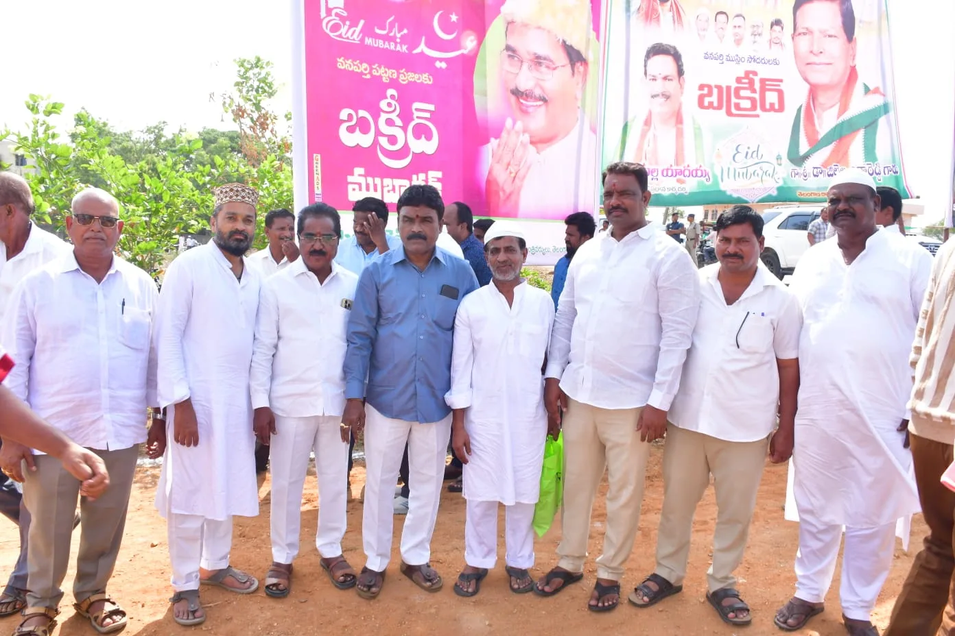ముస్లిం సోదరులకు బక్రీద్ శుభాకాంక్షలు తెలిపిన బిఆర్ఎస్ నాయకులు