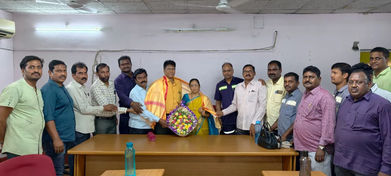 జిడికె 11వ ఇంక్లైన్ పిట్ ఇంజనీర్ రాందాస్‌కు ఘన వీడ్కోలు