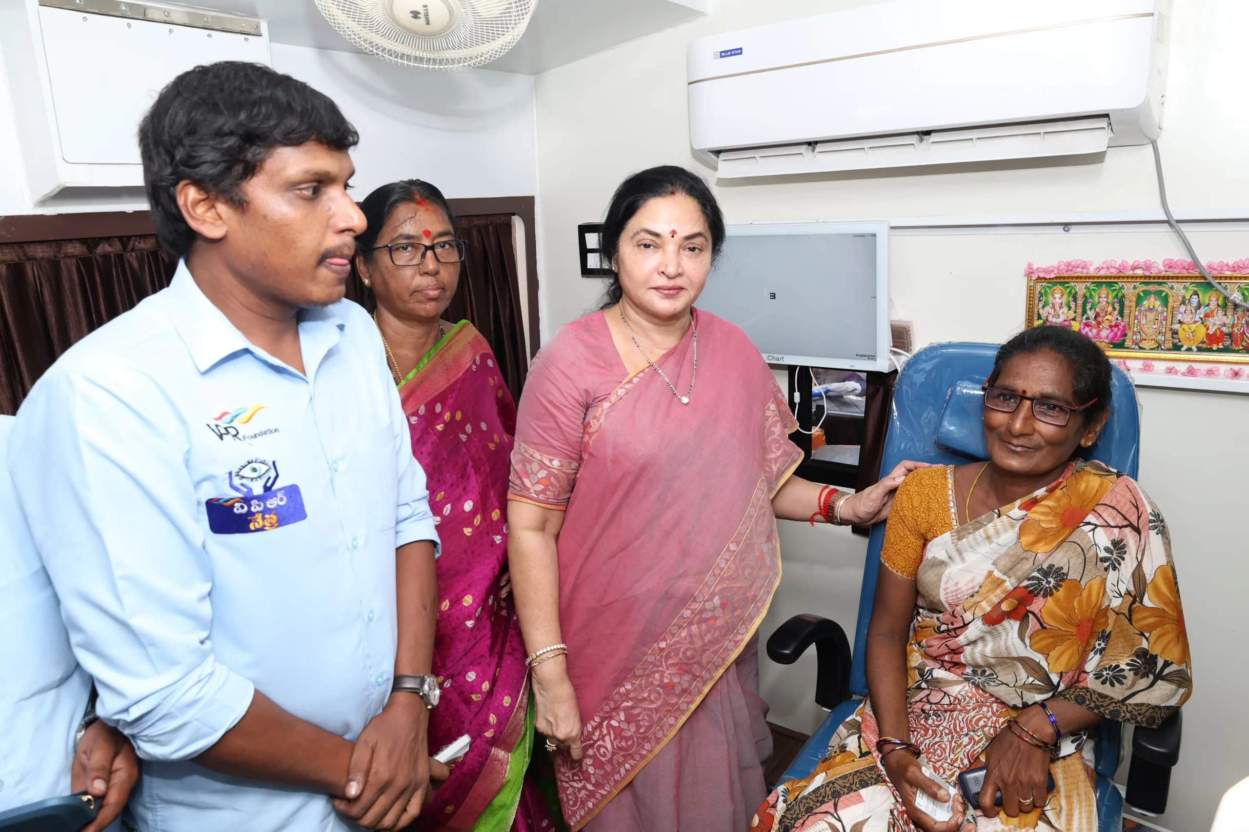 పేదలకు చూపు రప్పించడమే వి.పి.ఆర్. దృఢ సంకల్పం.