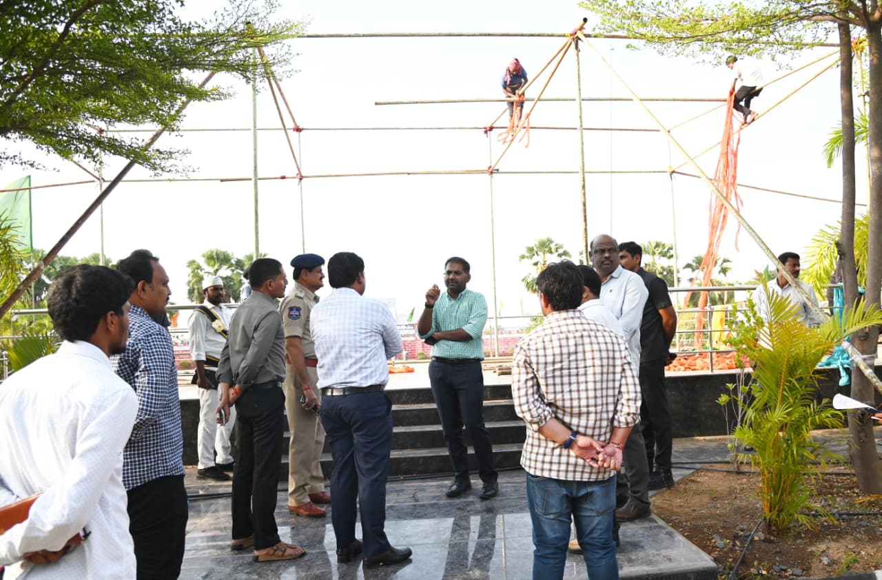 రాష్ట్ర అవతరణ వేడుకలకు పెద్దపల్లి సిద్ధం