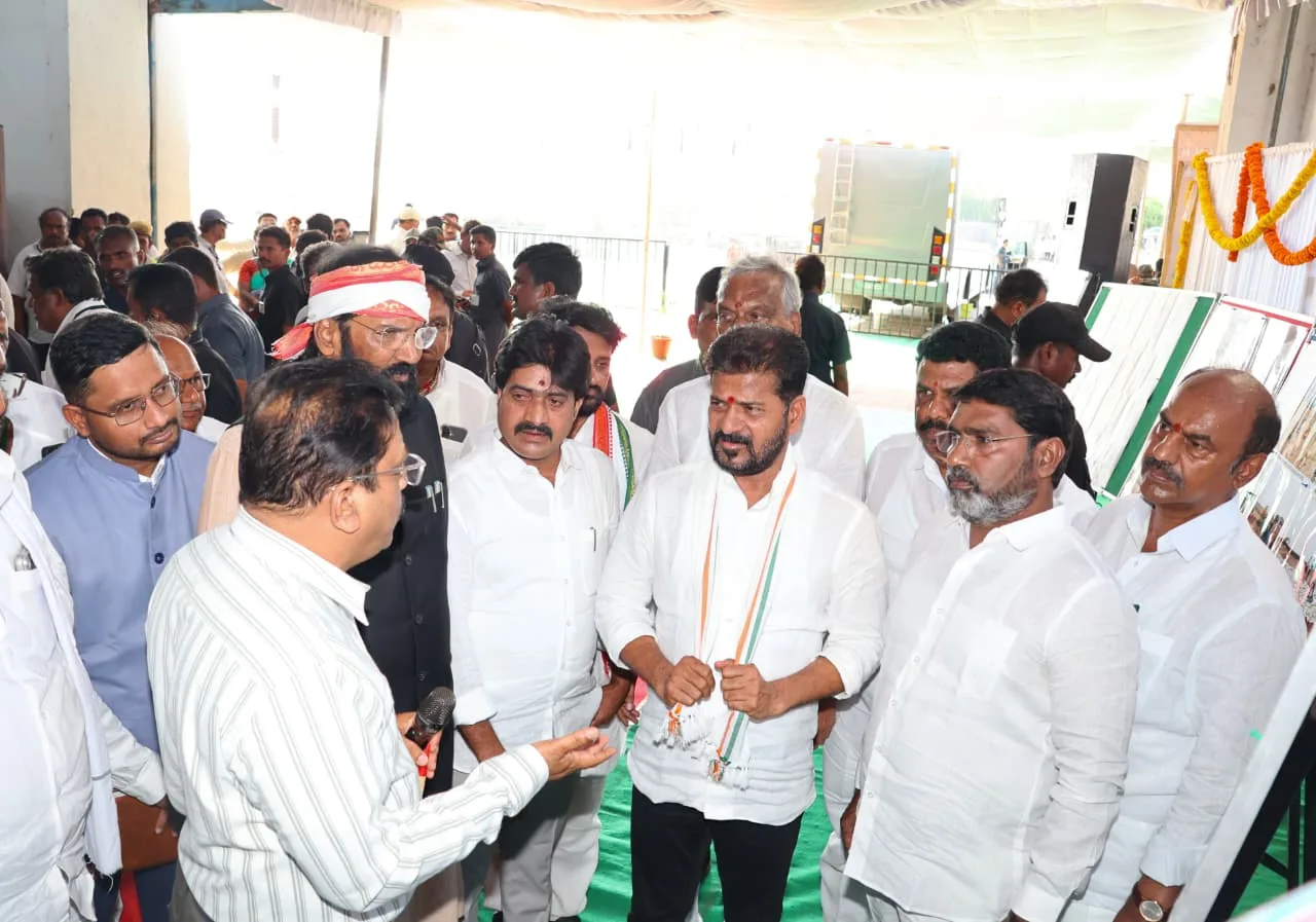 గుడ్డెం దొడ్డి రిజర్వాయర్ ను సందర్శించిన ముఖ్యమంత్రి రేవంత్ రెడ్డి