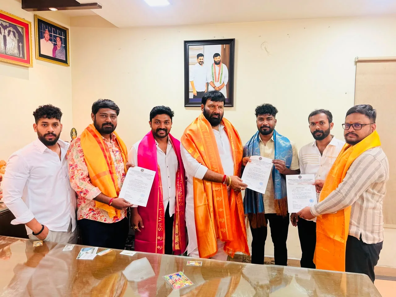కుత్బుల్లాపూర్ నియోజకవర్గానికి చెందిన పలువురి శుభకార్యాల ఆహ్వాన పత్రికలు