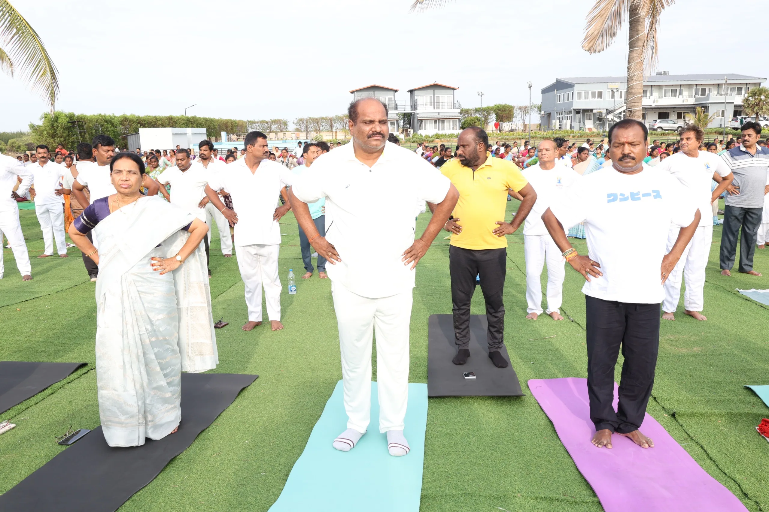 రామతీర్థం బీచ్‌లో ఘనంగా యోగాంధ్ర–2026