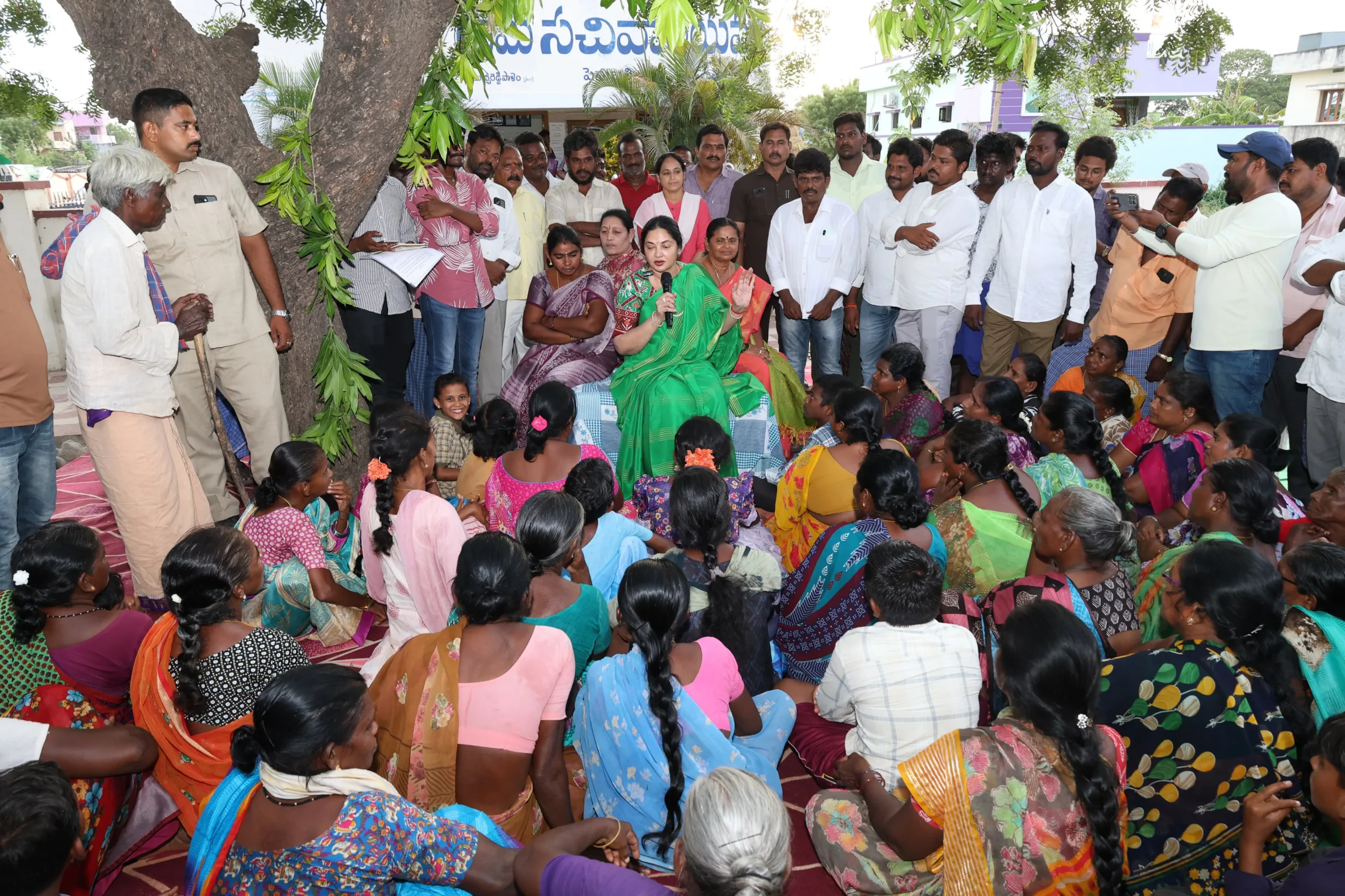 ప్రజలకు ఇచ్చిన ప్రతి హామీని నిలబెట్టుకుంటూ.