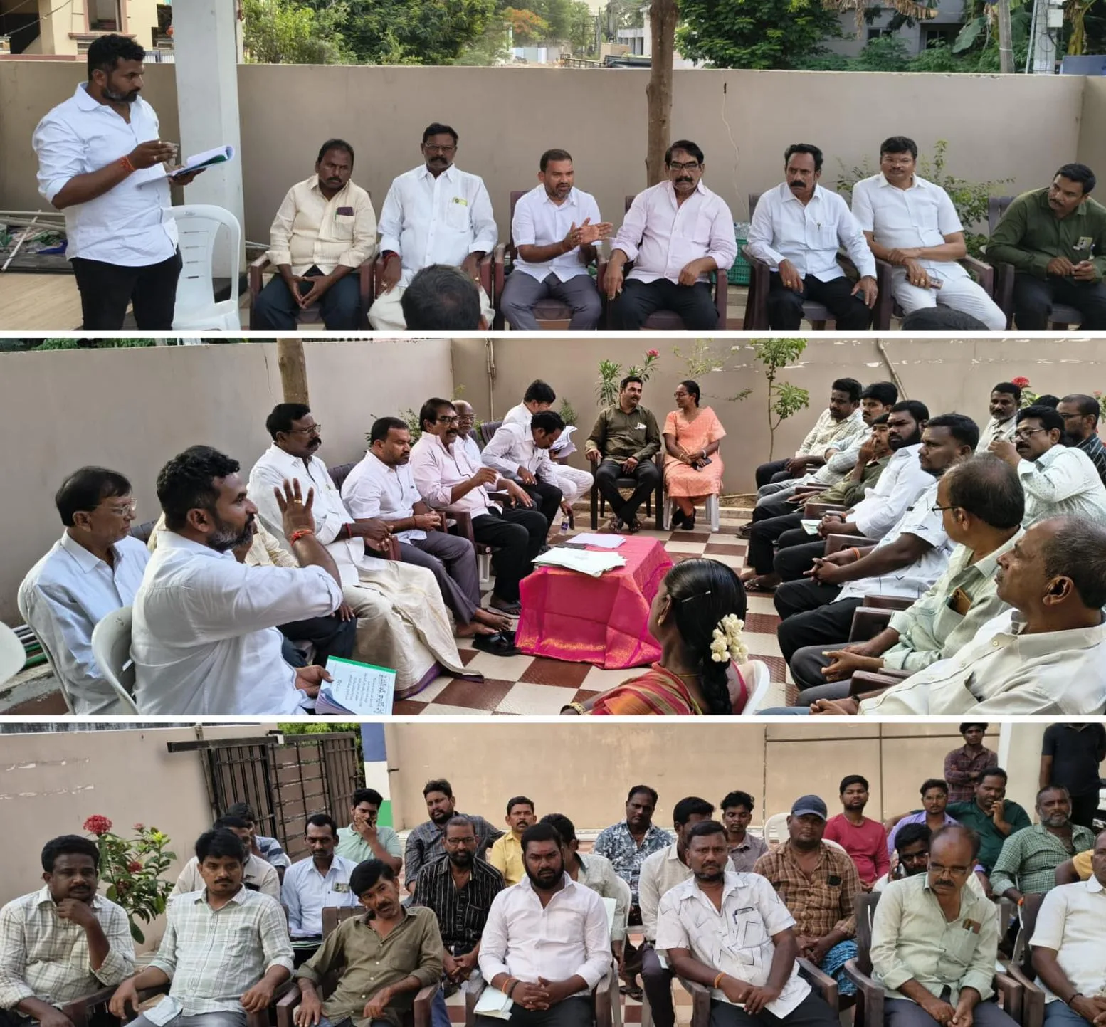 వైసిపి ఎస్ ఐ ఆర్ పై కోవూరు టౌన్ బీఎల్ఏలకు అవగాహన సమావేశం.