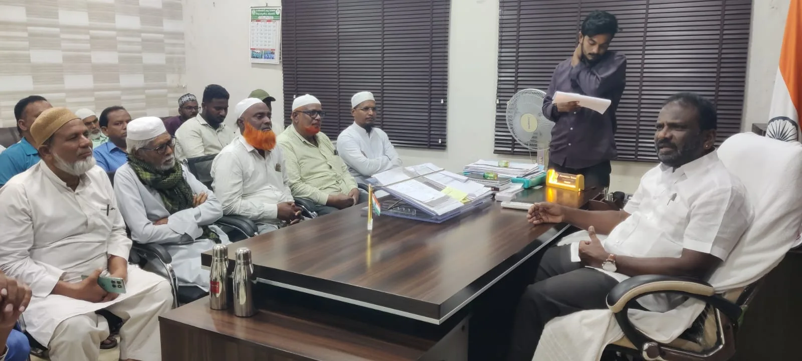 షాదీఖానా నిర్మాణం త్వరితగతిన పూర్తి చేస్తాం….–మేయర్ మహంకాళి స్వామి…