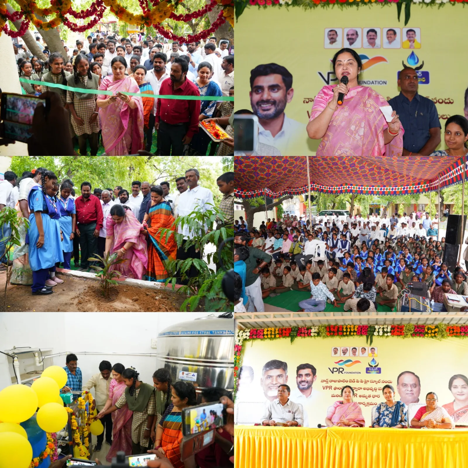పాఠశాలలో అన్ని వసతులు కల్పిస్తాం