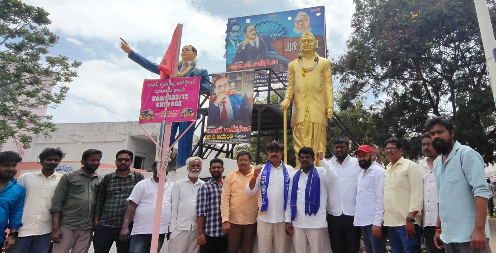 292 సాయిబాబా నగర్ డివిజన్ RGK లో బాబు జగ్జీవన్ రావ్  40.వ వర్ధంతి