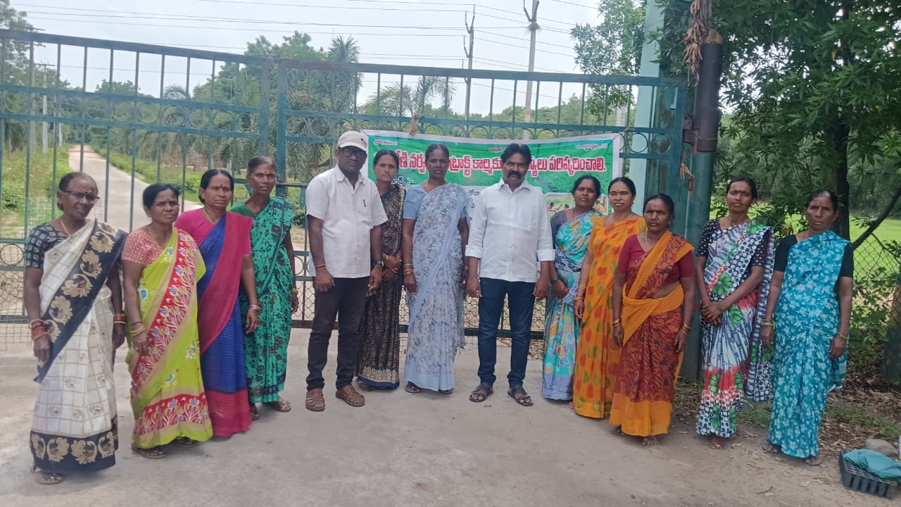 11 లక్షల మొక్కలను కాపాడండి… నర్సరీ మహిళా కార్మికులకు ఉపాధి కల్పించండి…