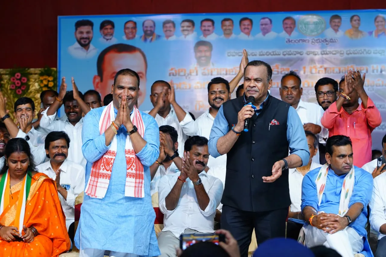 వంగపల్లి వేదికగా రూ.358 కోట్ల విలువైన హ్యామ్ (HAM) పథకం బీటీ రోడ్ల నిర్మాణ పనులకు శంకుస్థాపన