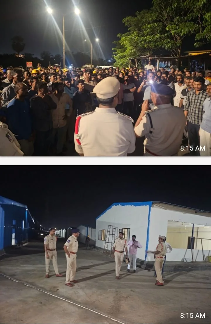 జైపూర్ ఎస్‌టీపీ లేబర్ క్యాంపులో పోలీసుల కమ్యూనిటీ కాంటాక్ట్….