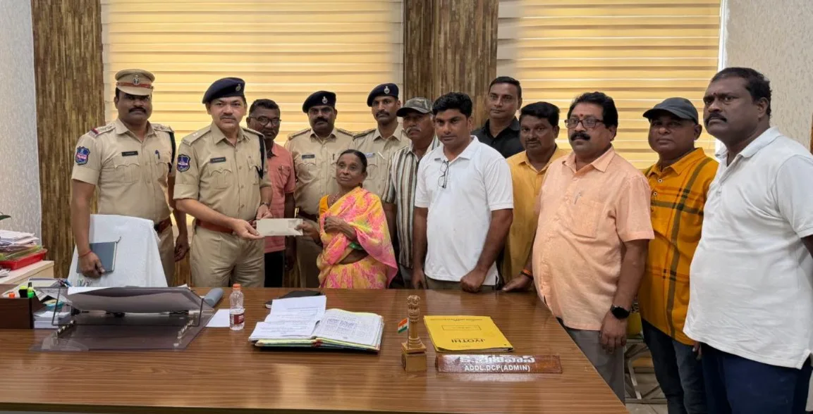 రామగుండం పోలీస్ కమిషనరేట్‌లో సేవాభావానికి నిదర్శనం…..