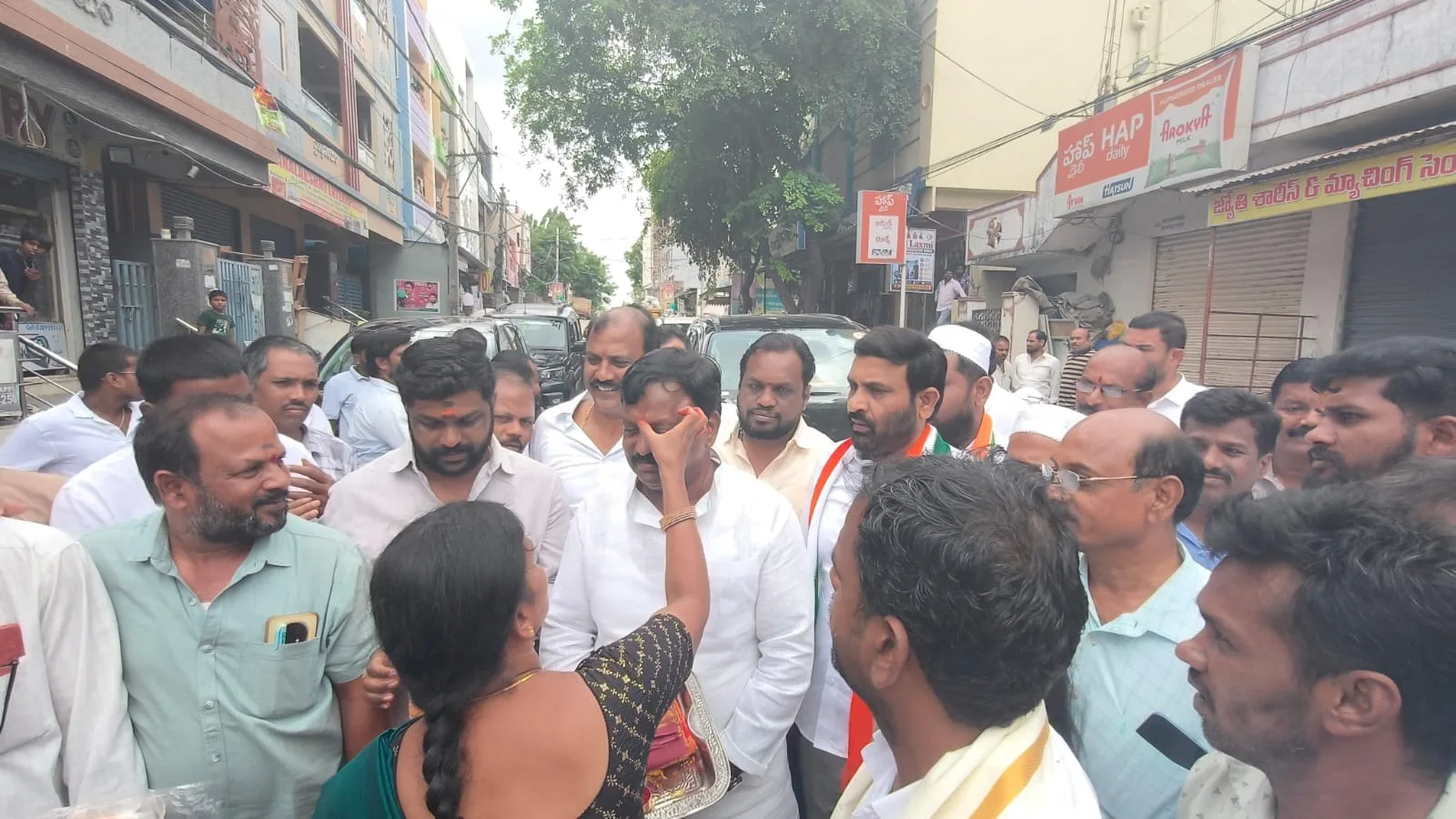 సాయిబాబా నగర్ డివిజన్‌లో మంజీరా పైప్‌లైన్ జంక్షన్ పాయింట్ నిర్మాణo