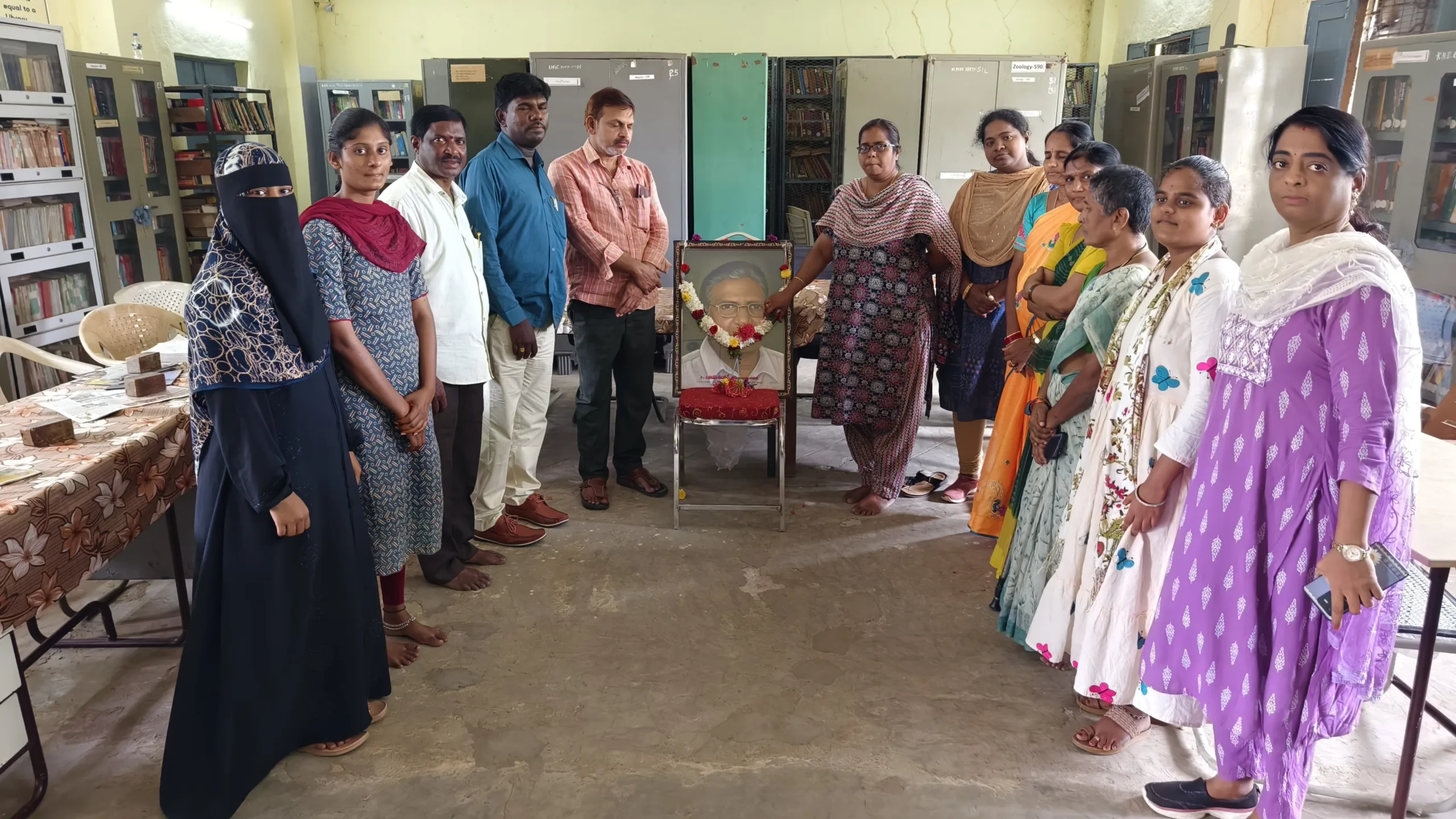 కేఆర్ఆర్ ప్రభుత్వ డిగ్రీ కళాశాలలో గ్రంథాలయ శాస్త్ర విభాగం ఆధ్వర్యం