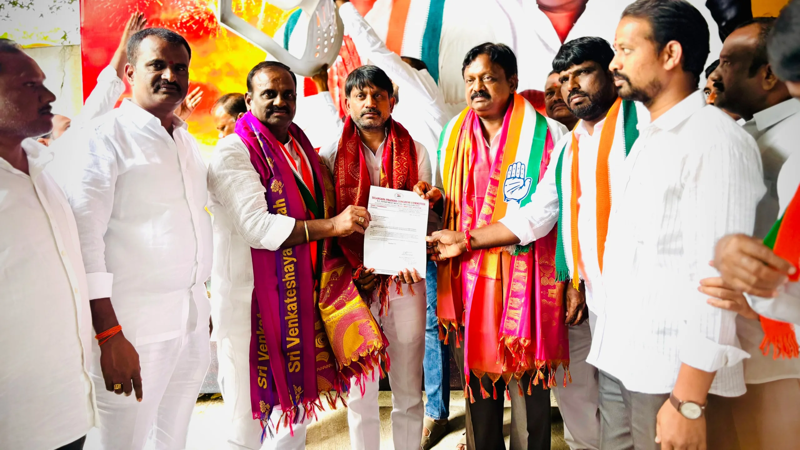 కుత్బుల్లాపూర్ నియోజకవర్గంలో నూతనంగా నియమితులైన ఎస్సీ సెల్ కమిటీ
