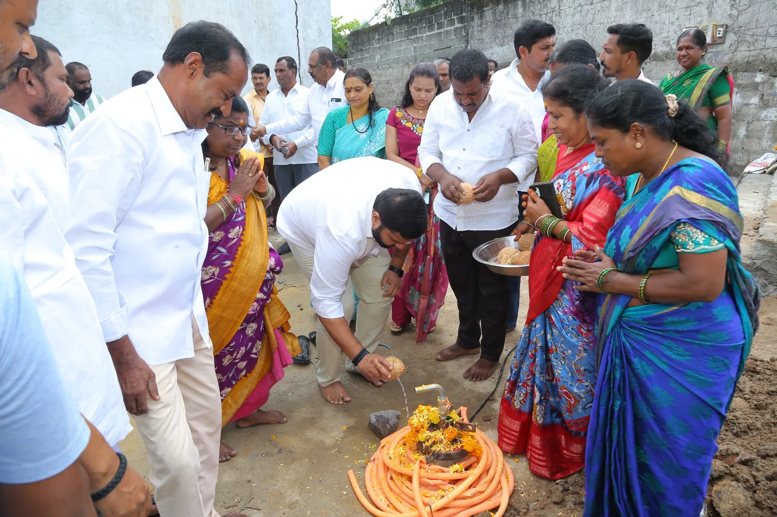 జైరాం నగర్‌లో నూతన బోర్‌వెల్ ప్రారంభోత్సవం