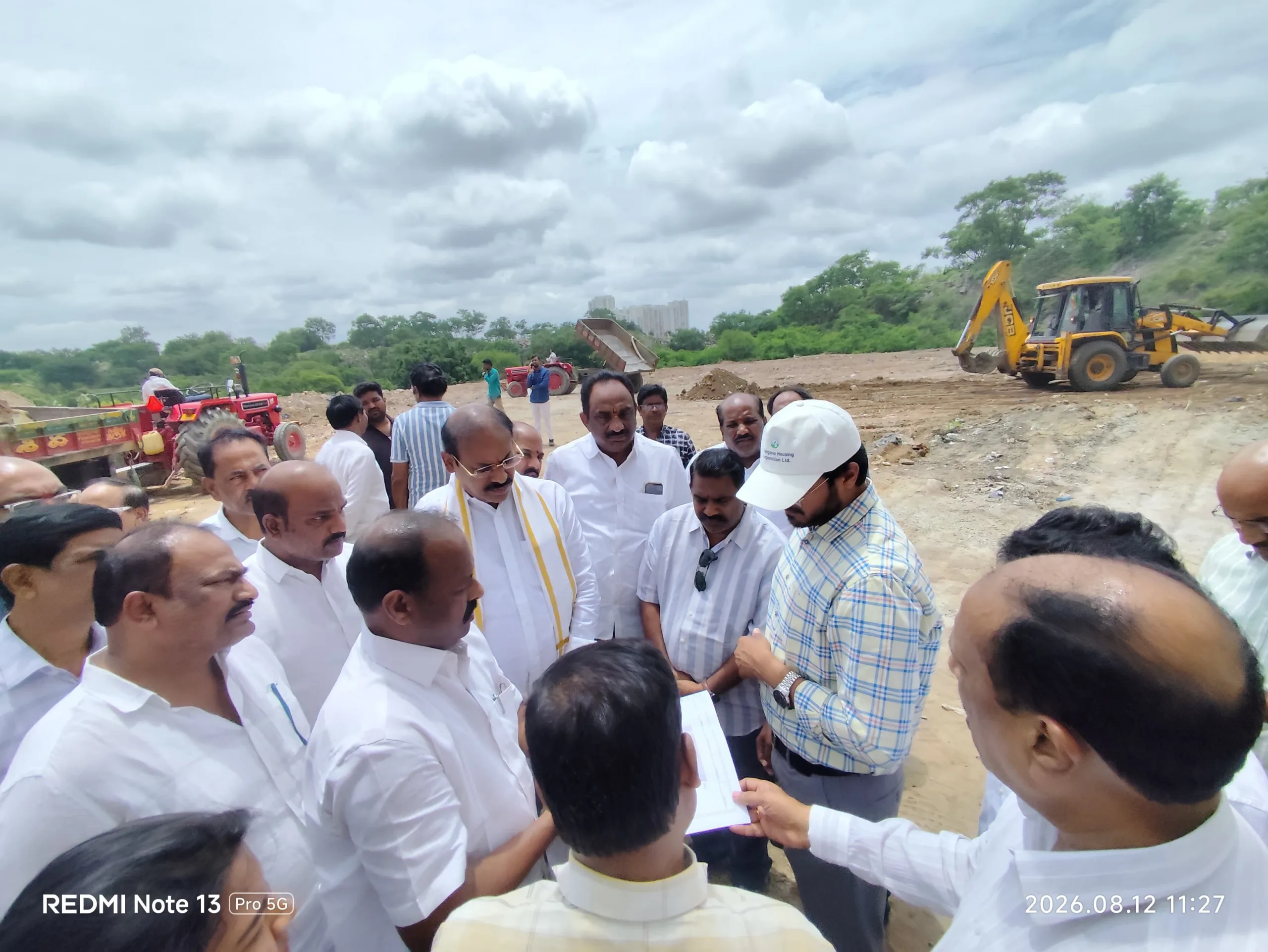 ముఖ్యమంత్రి రేవంత్ రెడ్డి  చేతుల మీదుగా ఇందిరమ్మ టవర్స్ కు భూమిపూజ:   బండి రమేష్