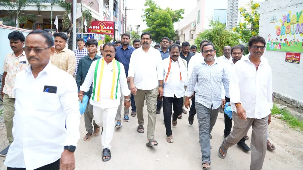 అభివృద్ధి పనులకు ఎమ్మెల్యే KR నాగరాజు  శ్రీకారం…