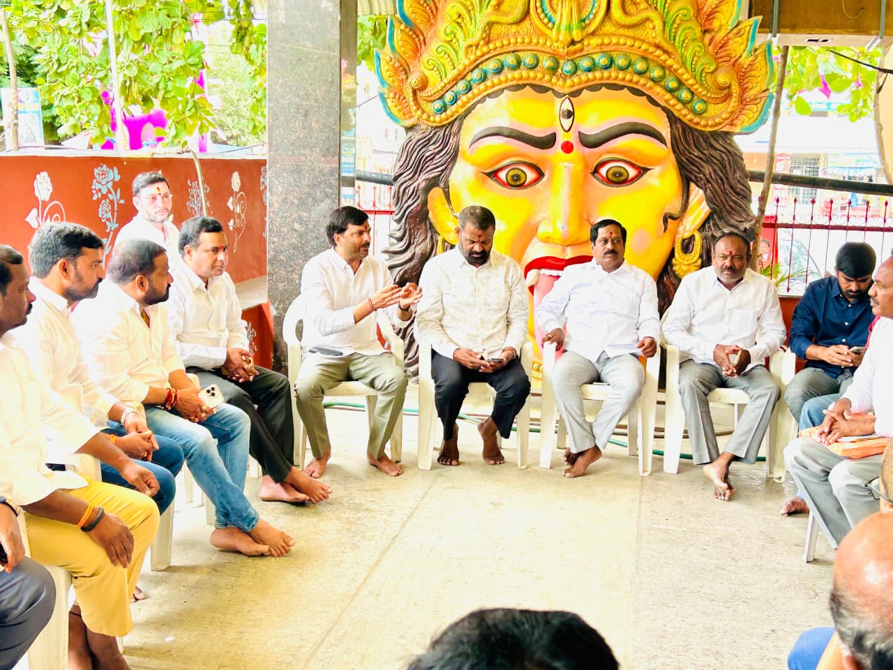 భౌరంపేట్ శ్రీ దుర్గాదేవి ఆలయ నూతన కమిటీ ఏకగ్రీవ ఎన్నిక..