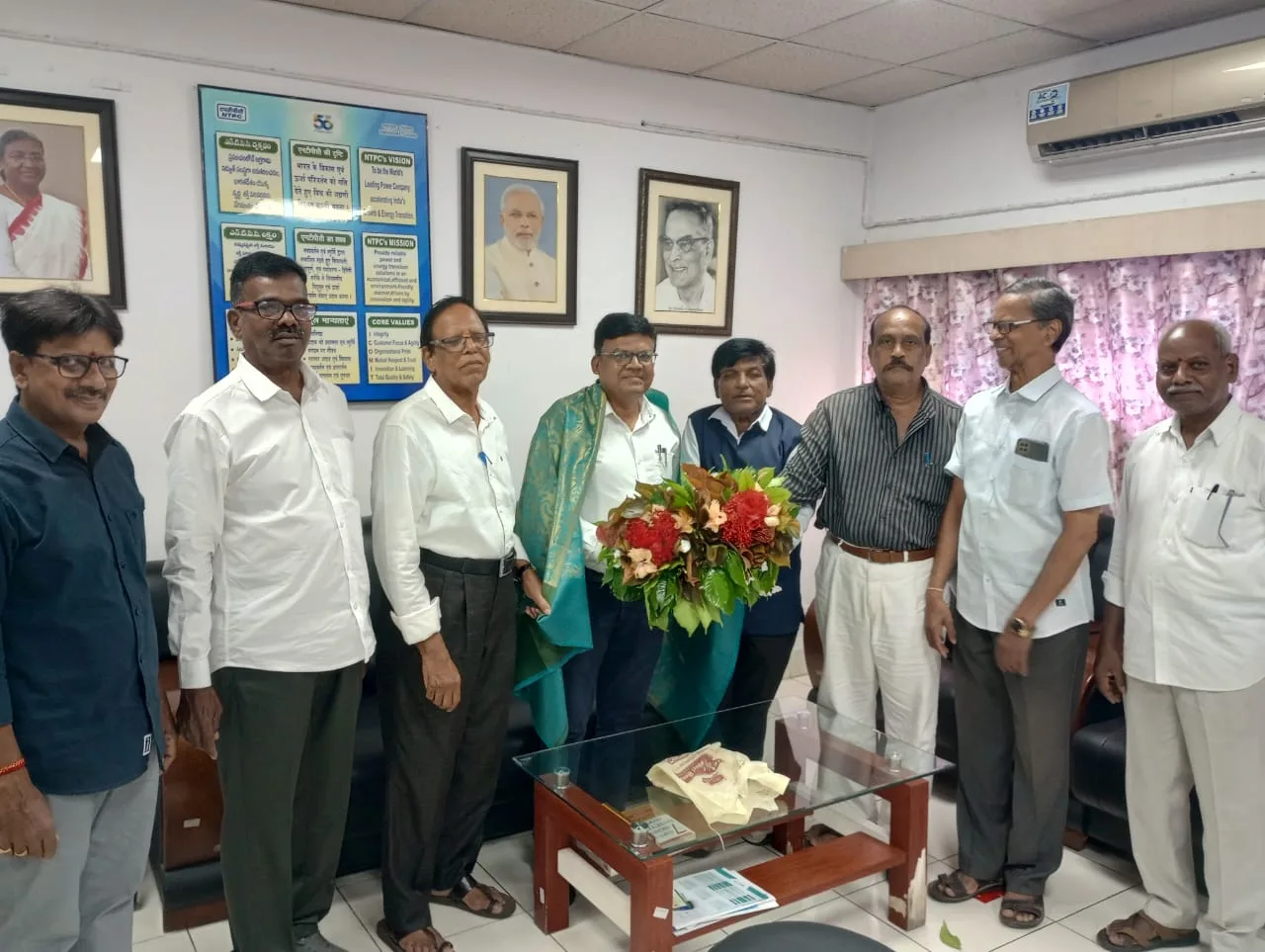 ఎన్టిపిసి లో పదవీ విరమణ చేసిన వైద్య కార్డు దారులకు మెరుగైన వైద్య సేవలు…..