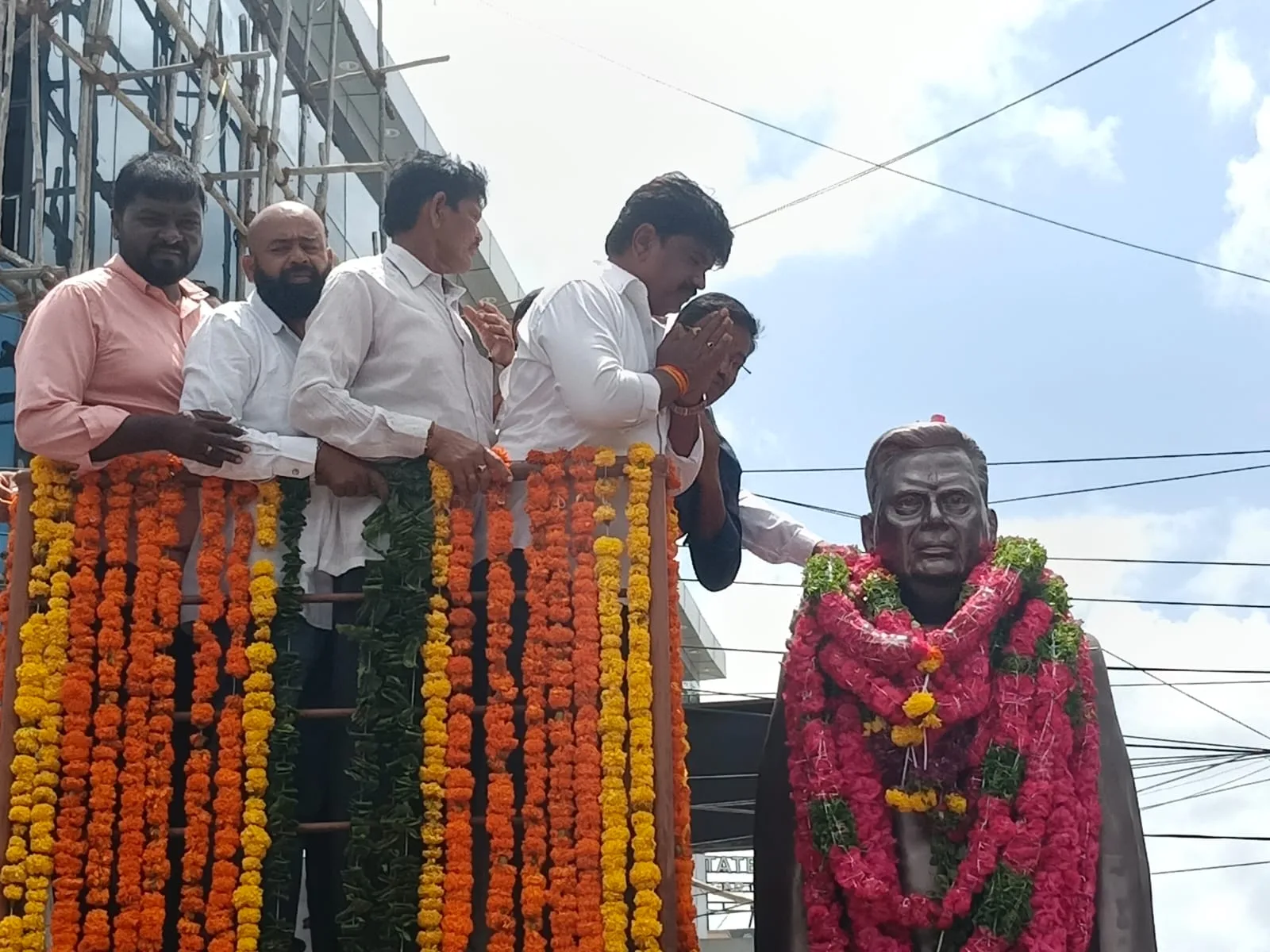కుత్బుల్లాపూర్ రాజకీయ పితామహుడు బాపు K.M.పాండు  81వ జయంతి వేడుకలు