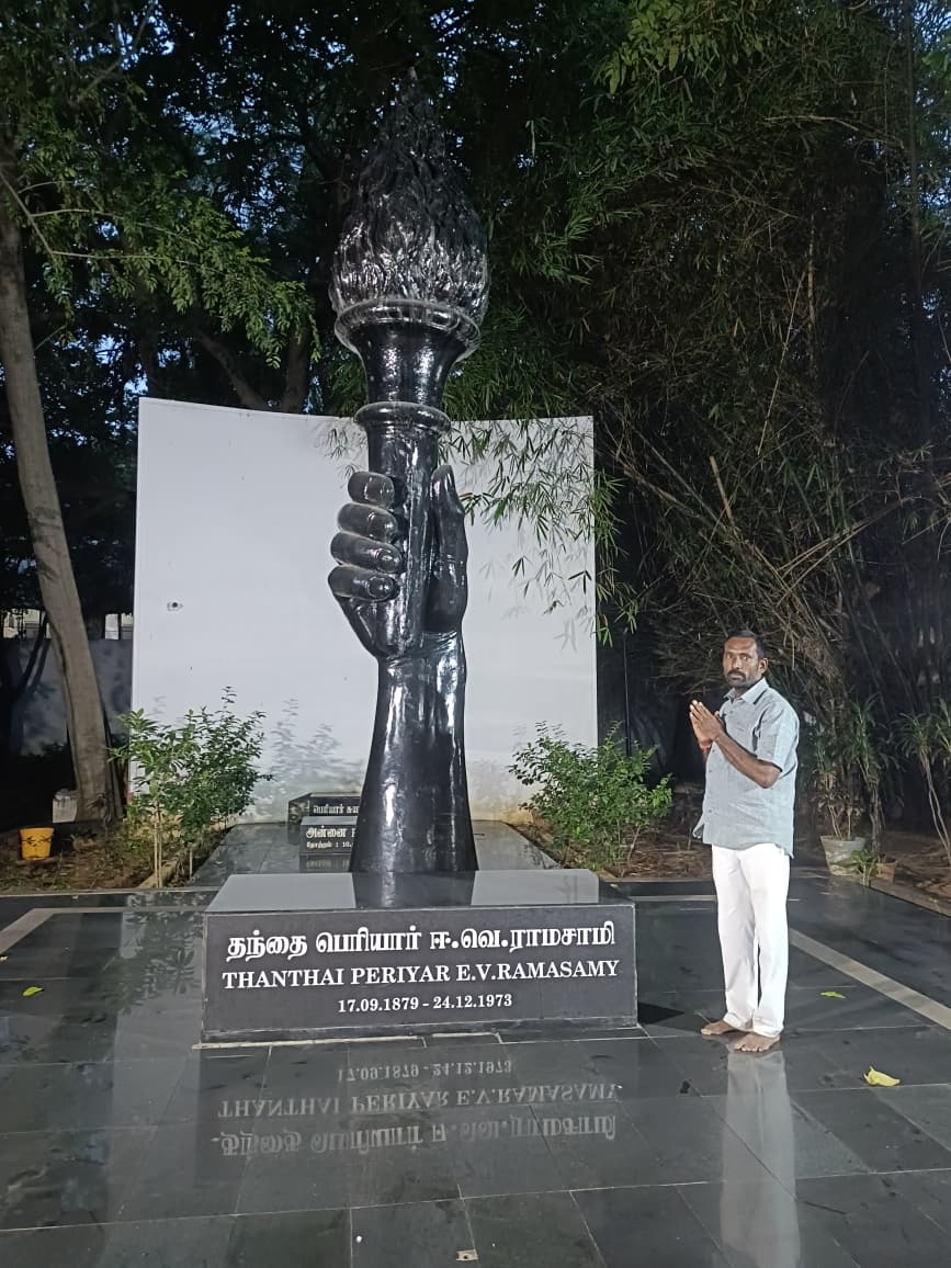 సామాజిక సమానత్వం, మూఢనమ్మకాల నిర్మూలన కోసం పెరియార్ పోరాటం స్ఫూర్తిదాయకం
