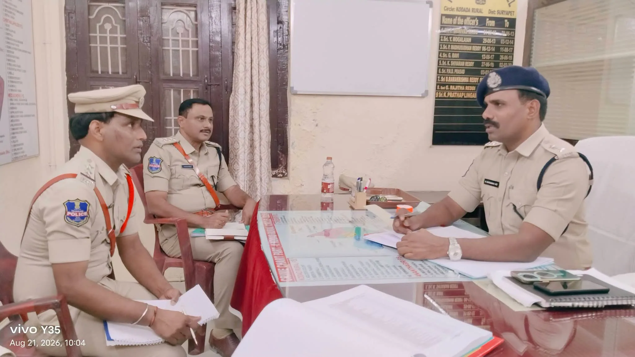 పోలీస్ సేవలు సమర్థవంతంగా అందించాలి… జిల్లా ఎస్పి నరసింహ ఐపిఎస్.