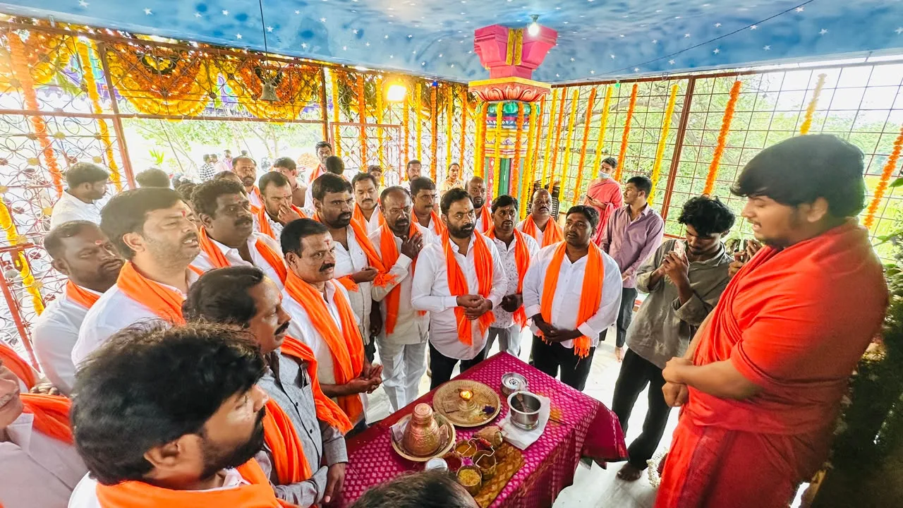 దైవ చింతనతోనే మానసిక ప్రశాంతత: ఎమ్మెల్సీ శంభీపూర్ రాజు