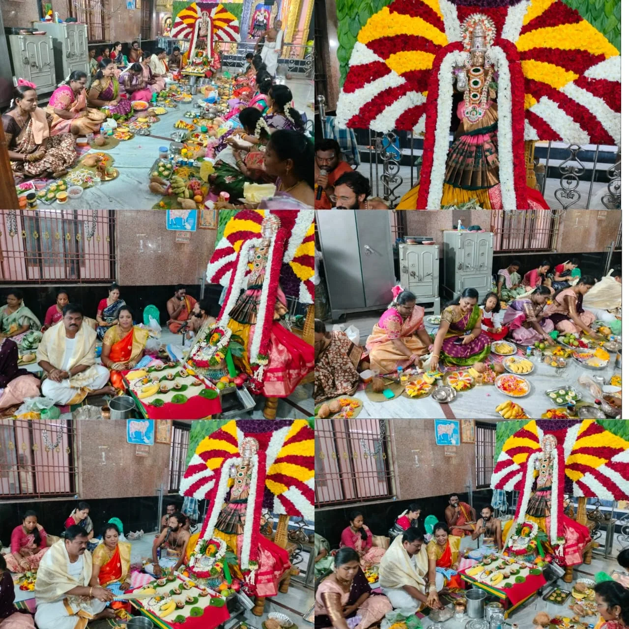 కనులు విందుగా మంగళ గౌరీ వ్రతం.