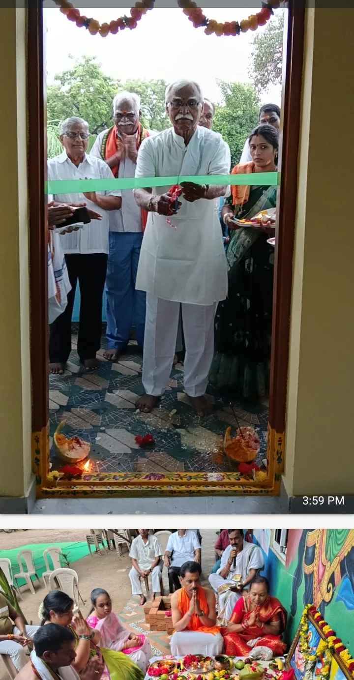 ఘనంగా జరిగిన శ్రీ సరస్వతీ మాత ఆలయ వార్షికోత్సవం…