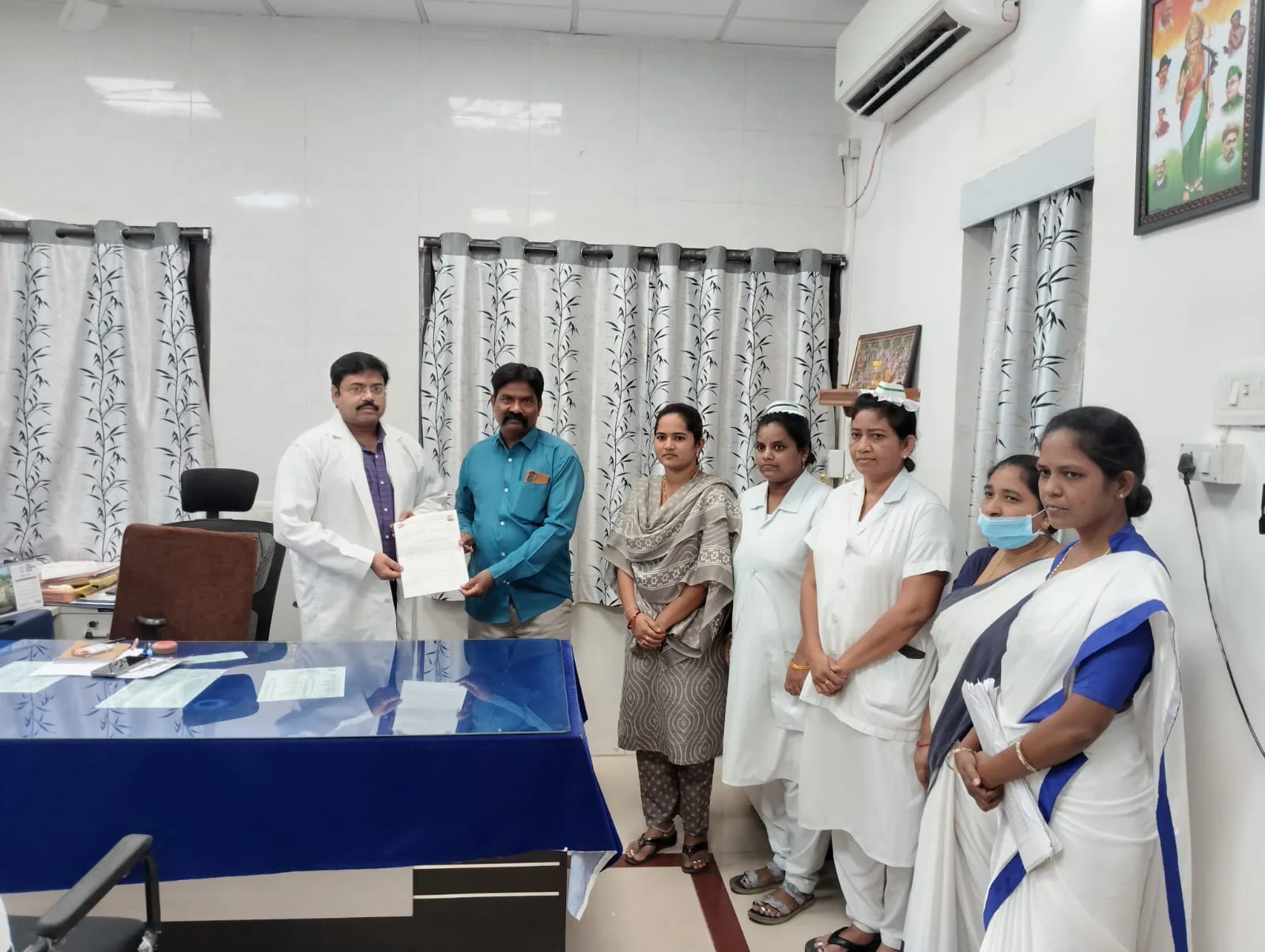 కోవిడ్‌ సేవలందించిన సిబ్బందికి మళ్లీ అవకాశం కల్పించాలి….
