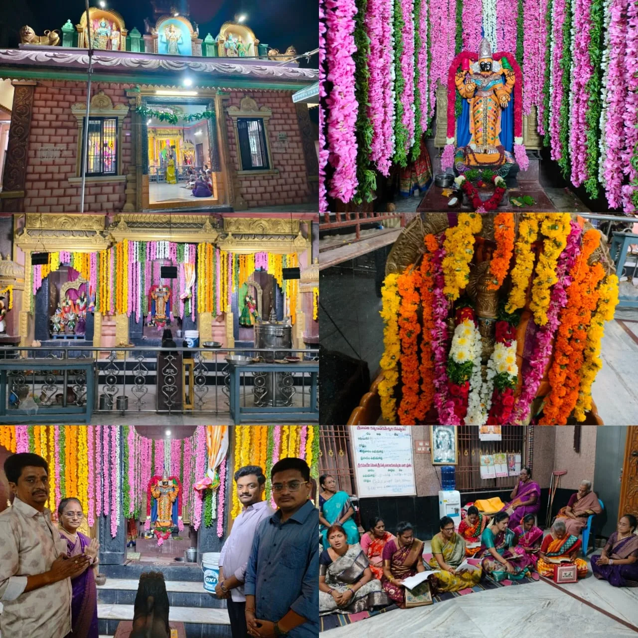 చందన అలంకారంలో దర్శనమిచ్చిన అమ్మవారు
