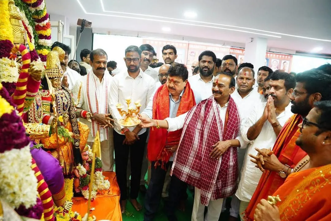 కుత్బుల్లాపూర్ నియోజకవర్గంలో ఘనంగా ప్రారంభమైన మెద్చల్–మల్కాజిగిరి అర్బన్ బీజేపీ కార్యాలయం