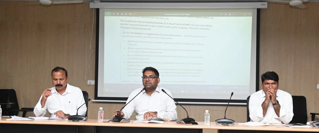22ఏ.భూములపై ఆధారాలతోనే నిర్ణయాలు