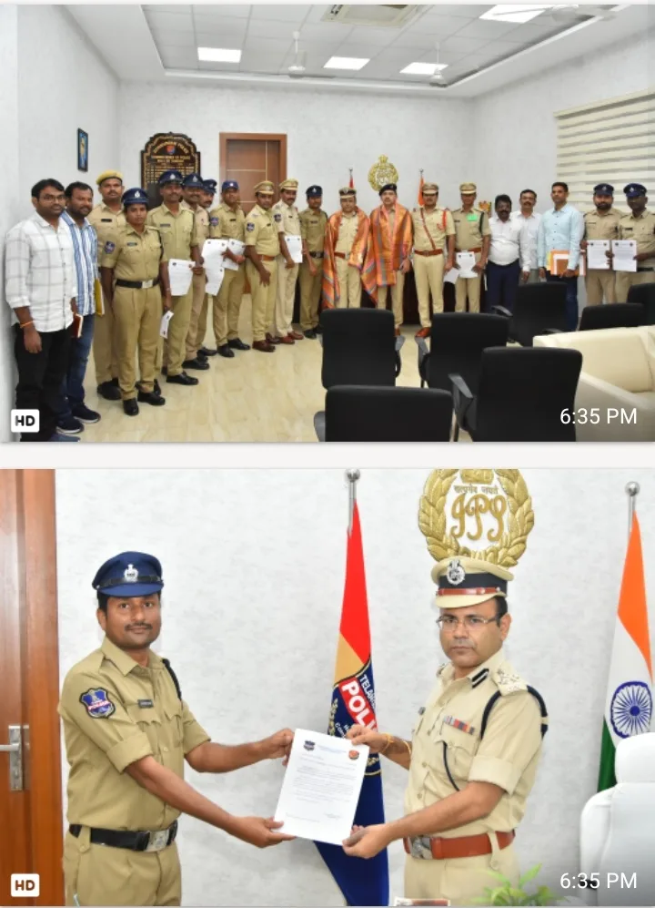 రామగుండం పోలీస్ అధికారుల సంఘానికి కొత్త నాయకత్వం….